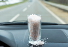 Why Drivers Are Putting Salt in a Glass Inside Their Cars—The Reason May Surprise You