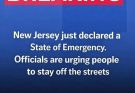 BREAKING – New Jersey Is Officially Under a State of Emergency as Powerfu…